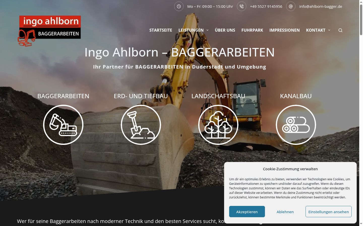 Screenshot tal-banner tal-kunsens muri qabel kwalunkwe interazzjoni