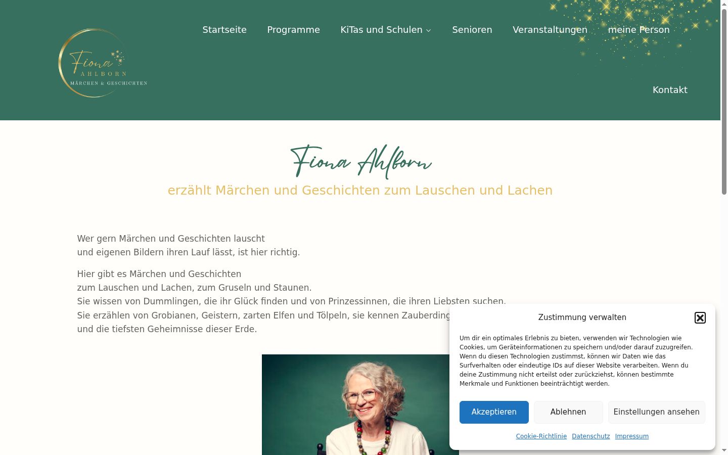 Screenshot van de toestemmingsbanner zoals getoond vóór enige interactie