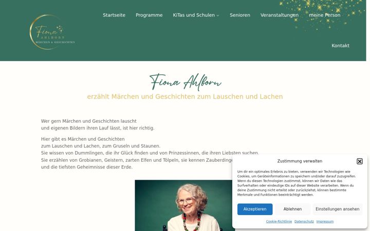 Snimka zaslona za ahlborn-erzaehlerin.de