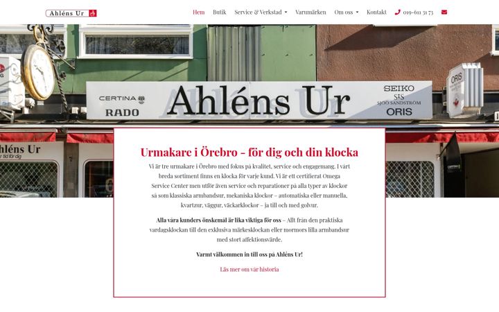 Screenshot του ahlensur.se