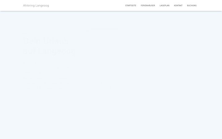 Screenshot of ahlering-langeoog.de