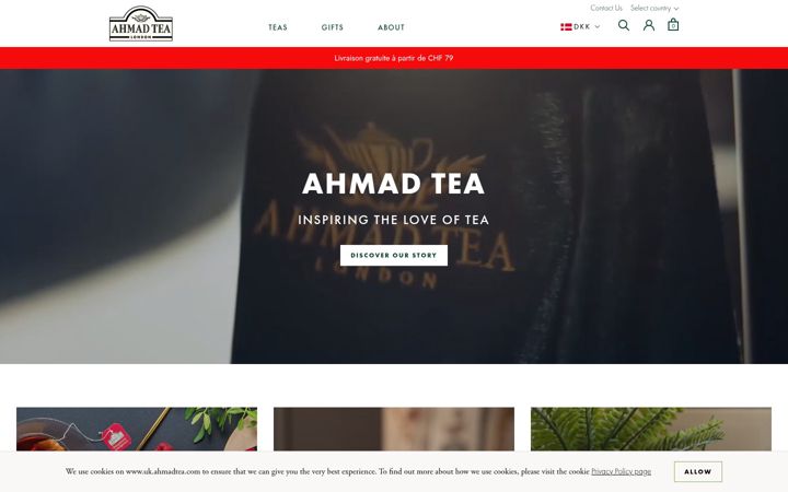 Ekrano kopija ahmadtea.ch