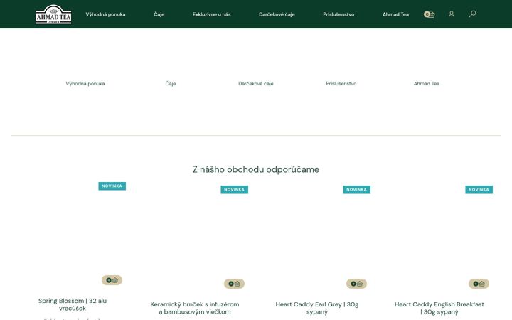 Screenshot of ahmadtea.sk