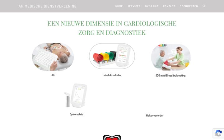 Ekraanipilt saidist ahmd.nl