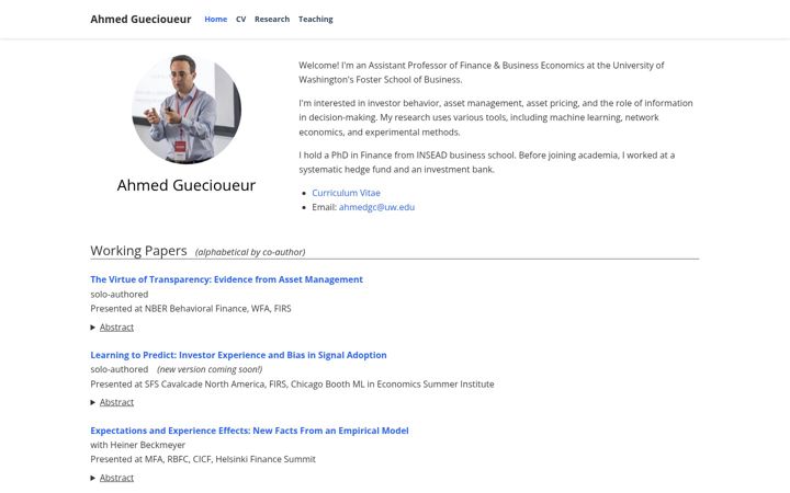 Screenshot of ahmedgc.com