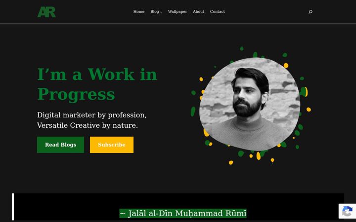 Screenshot of ahmedrc.com