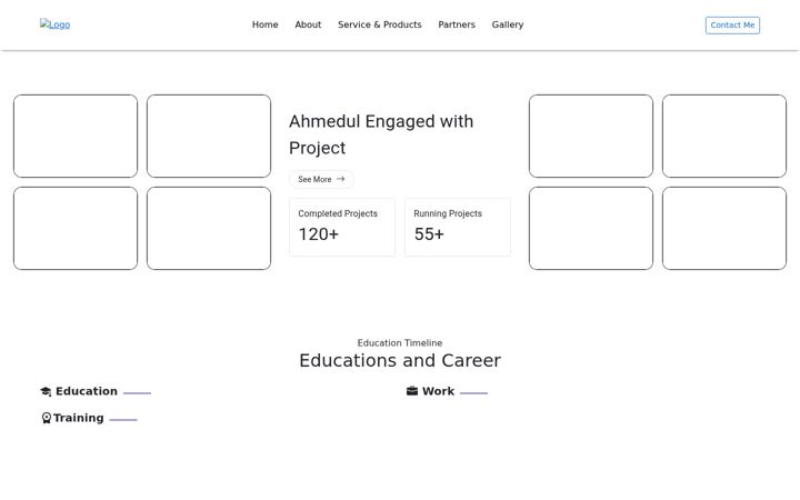 Screenshot of ahmedul.com