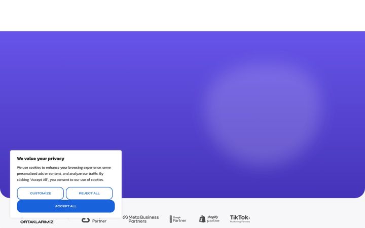 Screenshot of ahmetsarac.com