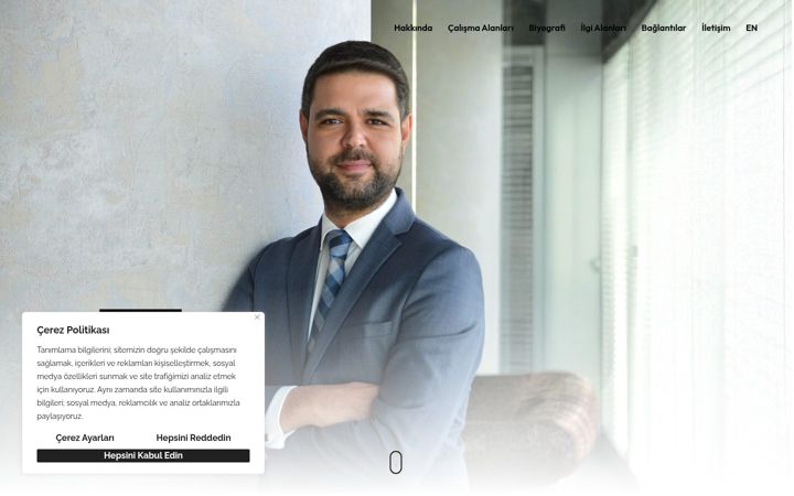 Screenshot of ahmettalatkarasu.com