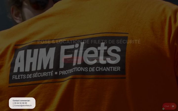 Екранна снимка на ahmfilets.fr