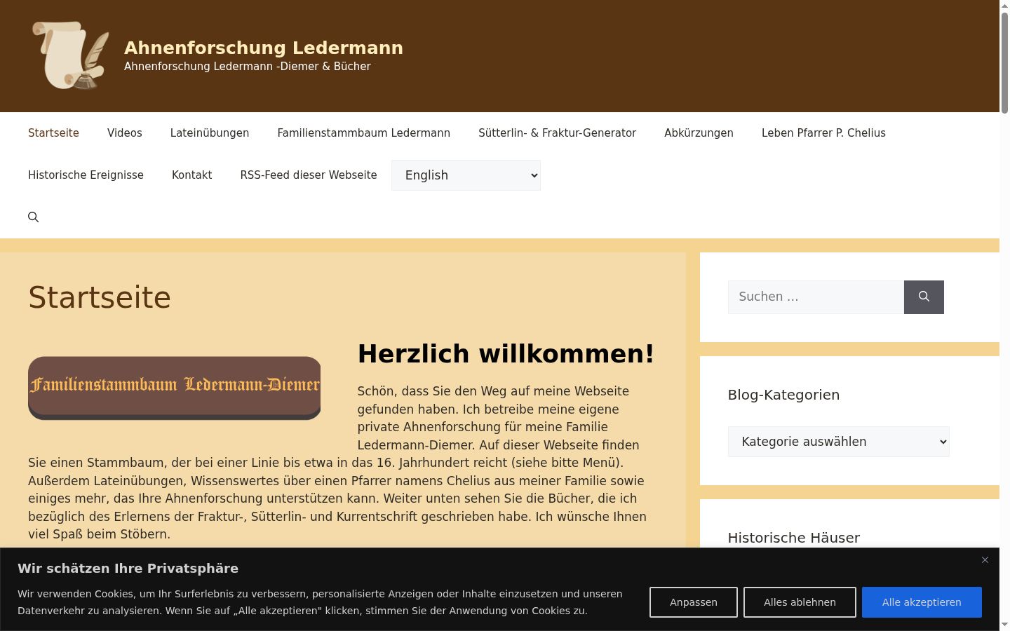 Screenshot tal-banner tal-kunsens muri qabel kwalunkwe interazzjoni