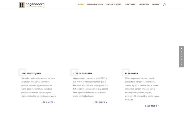 Screenshot of ahogendoorn.nl