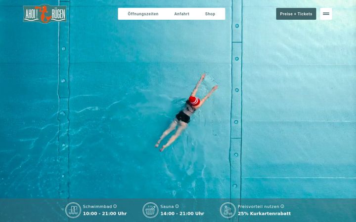 Screenshot of ahoi-ruegen.com