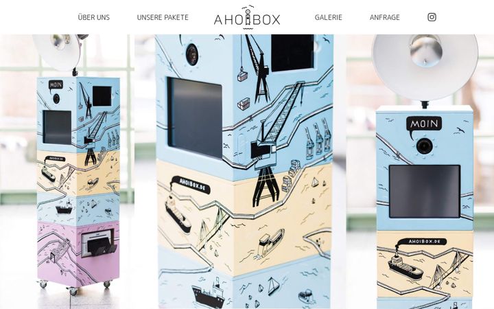 Ekraanipilt saidist ahoibox.de