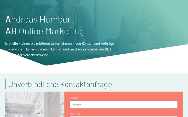 Posnetek zaslona ahonlinemarketing.de