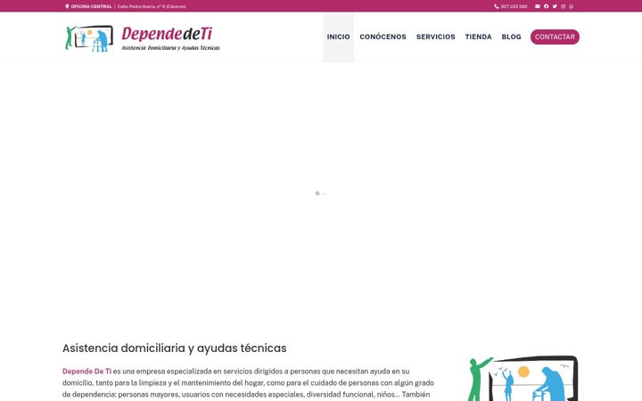 Screenshot of ahoradependedeti.com