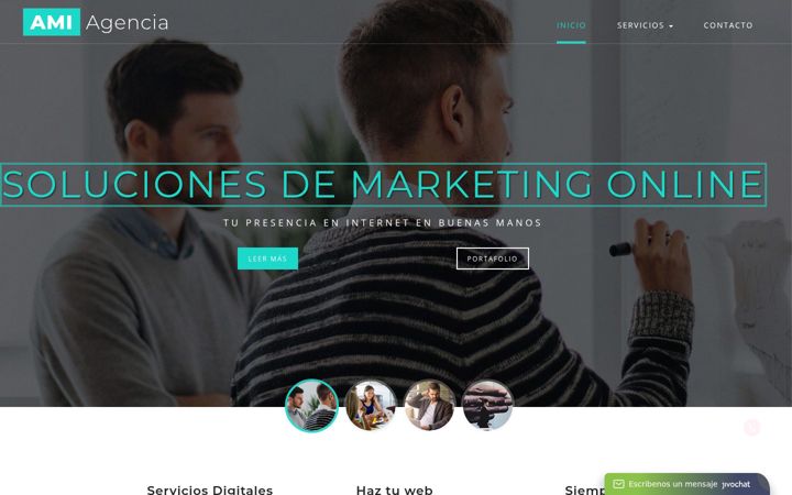 Screenshot of ahoraesmarketing.es