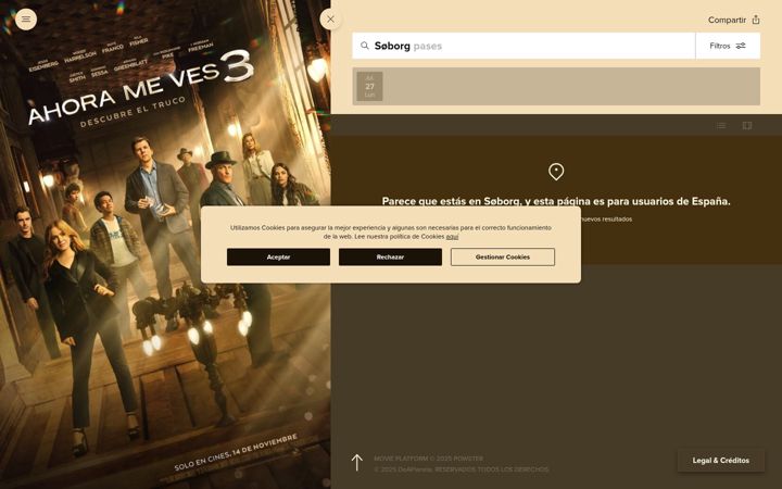 Screenshot of ahorameves3.com