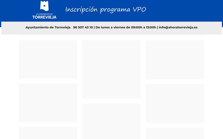 Screenshot of ahoratorrevieja.es