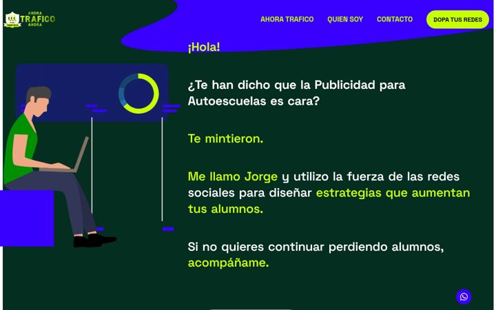 Screenshot of ahoratrafico.com