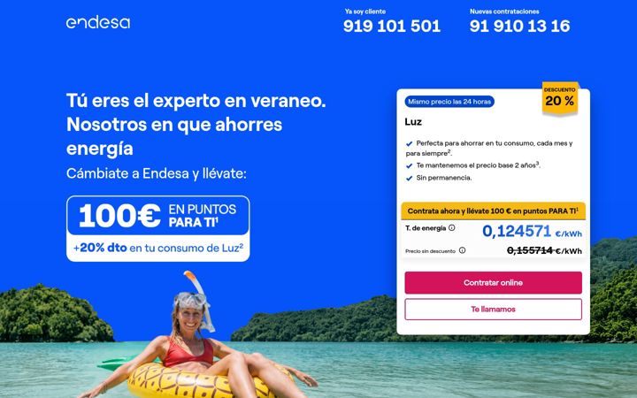 Screenshot of ahorroendesa.com