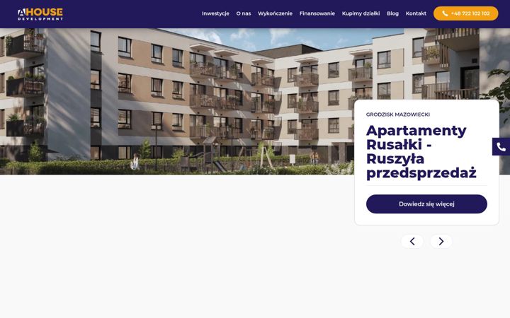 Screenshot of ahouse.com.pl