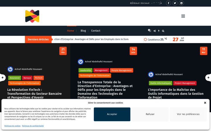 Screenshot von ahoussani.com