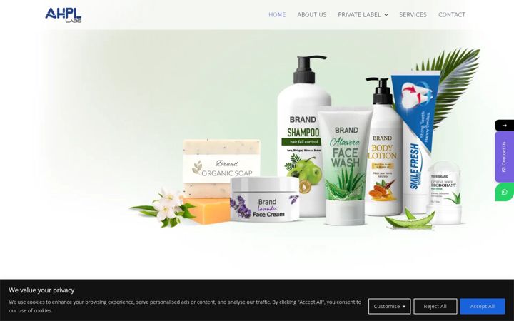 Snímek obrazovky ahpllabs.com