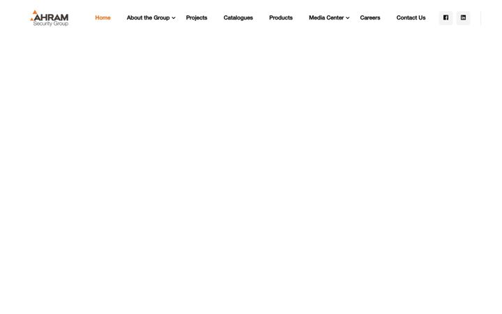Screenshot of ahramsg.com