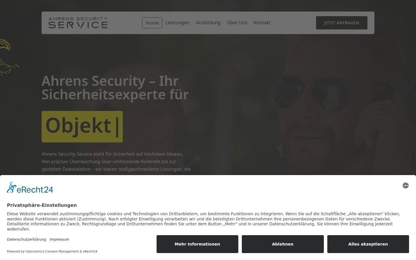 Screenshot tal-banner tal-kunsens muri qabel kwalunkwe interazzjoni