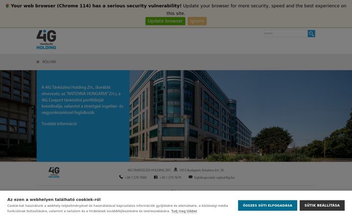 Screenshot of ahrt.hu