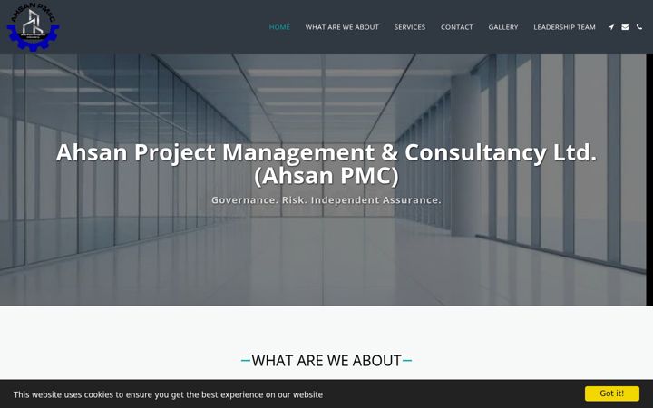 Screenshot of ahsanpmc.com