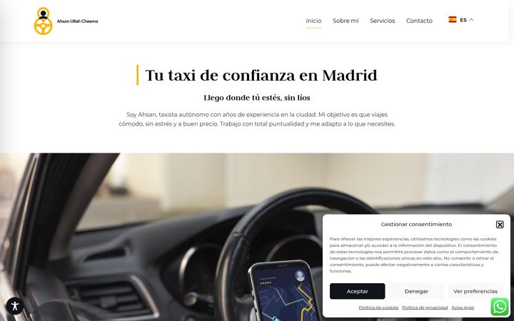 Screenshot von ahsanullahcheema.com