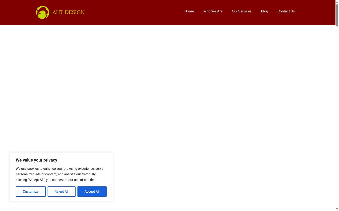 Screenshot tal-banner tal-kunsens muri qabel kwalunkwe interazzjoni