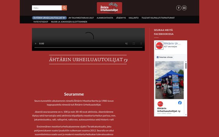 Zrzut ekranu ahtua.fi