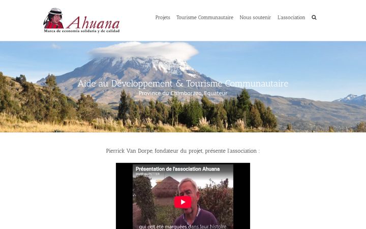 Screenshot of ahuana.com
