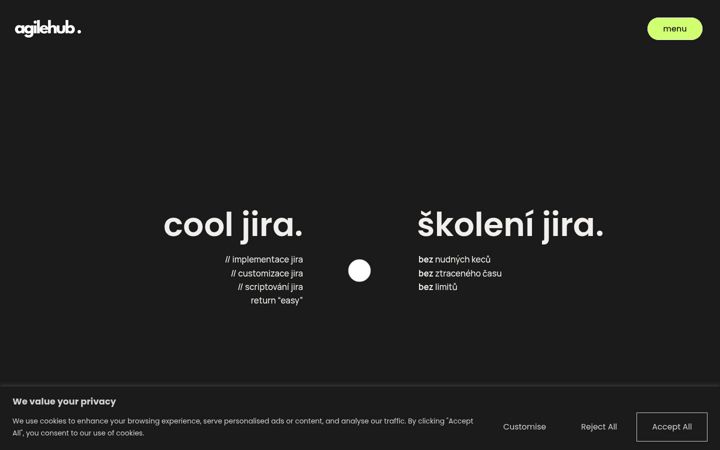 Screenshot of ahub.cz