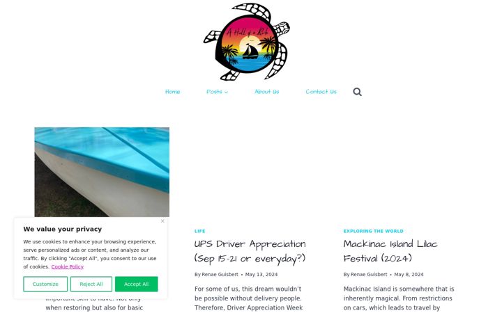 Screenshot of ahullofaride.com