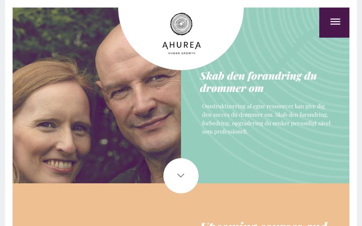 Screenshot of ahurea.co.uk