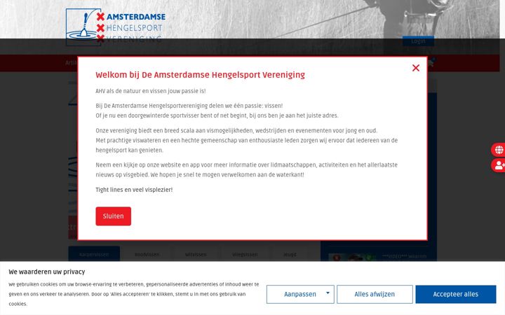 Screenshot of ahv.nl