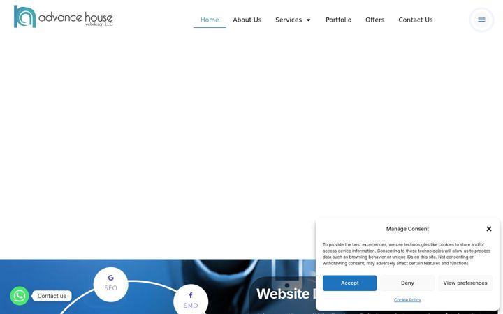 Screenshot of ahw.ae