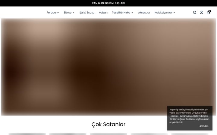 Екранна снимка на ahzabcollection.com