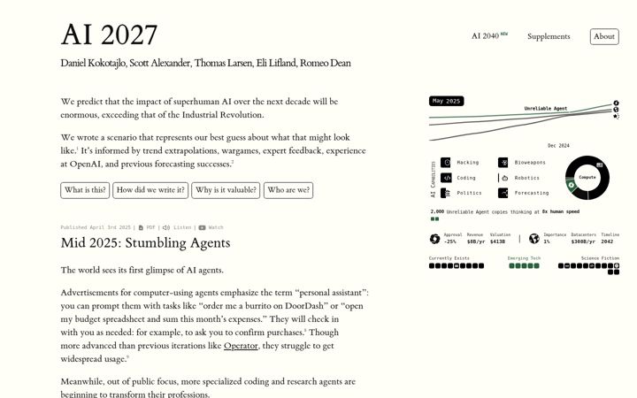 Screenshot of ai-2027.com