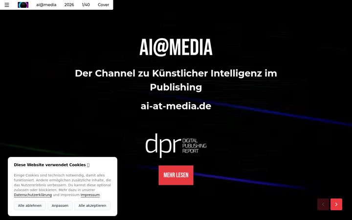 Screenshot of ai-at-media.de