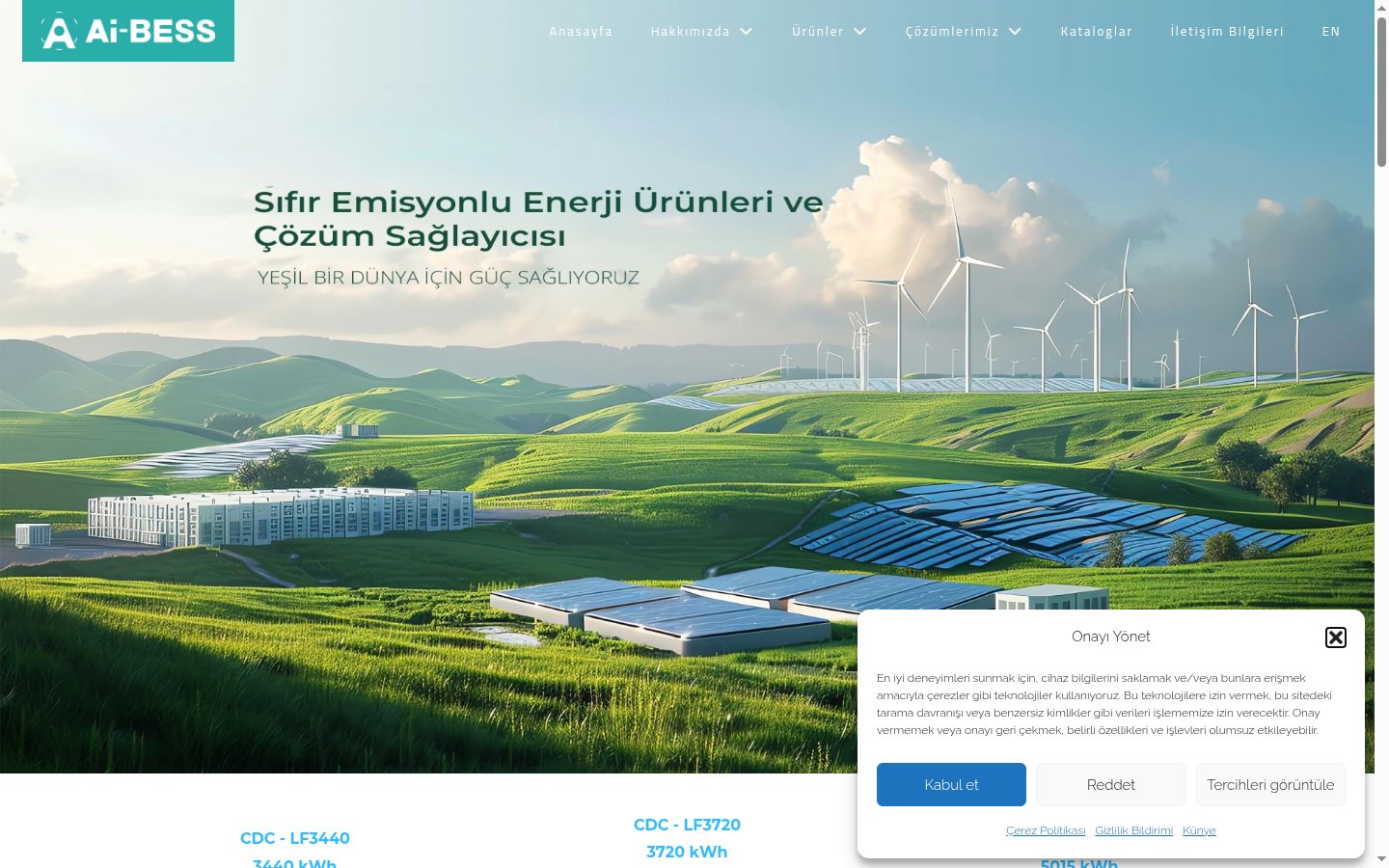 Screenshot des Einwilligungsbanners vor jeglicher Interaktion