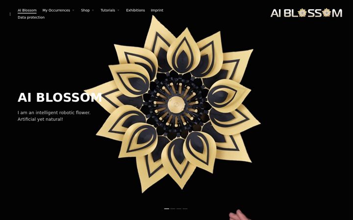Екранна снимка на ai-blossom.com