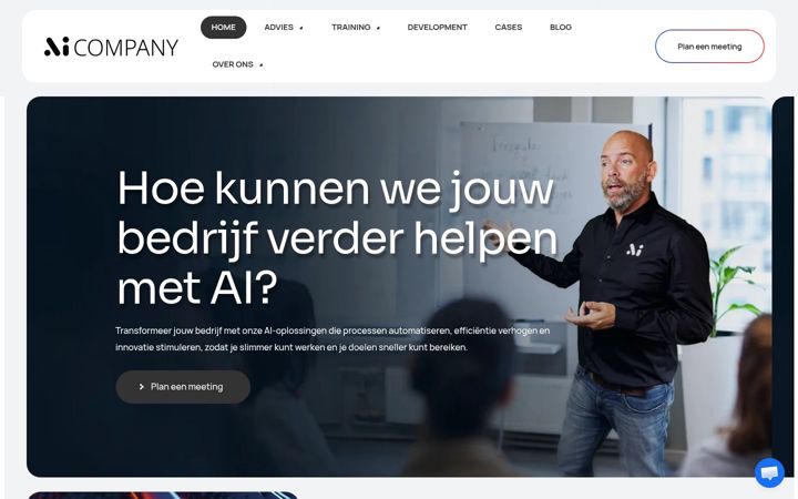 Screenshot ta' ai-company.io