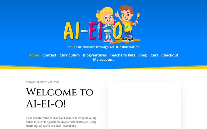 Screenshot of ai-ei-o.com