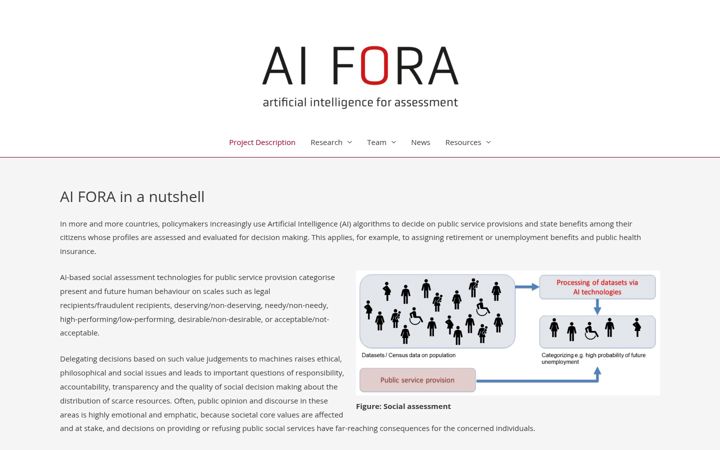 Skærmbillede af ai-fora.de