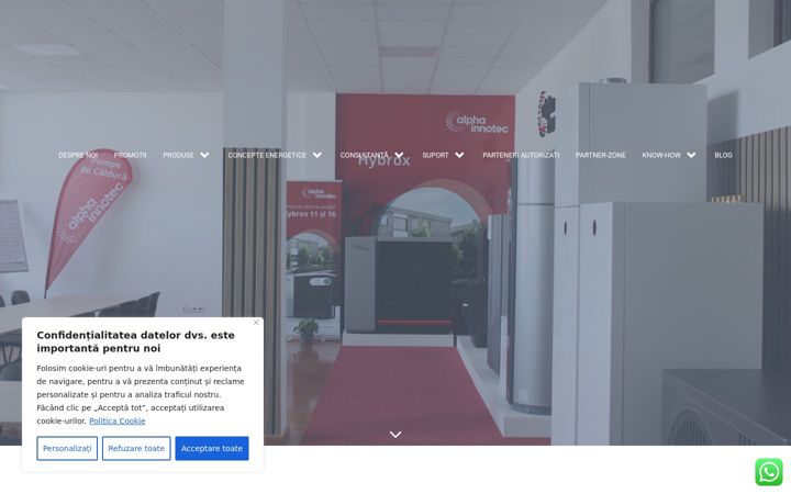 Screenshot of ai-heatingsolutions.ro